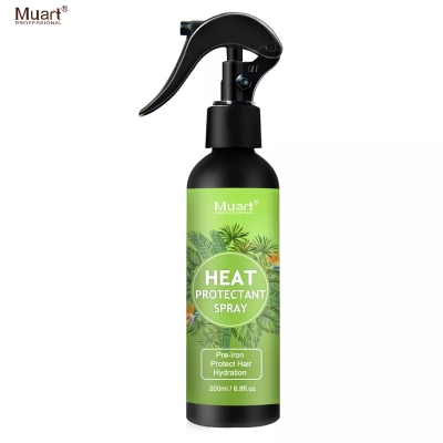 Hair Heat Protection Spray -Private Label Vitamin Argan Oil spray for African Hair